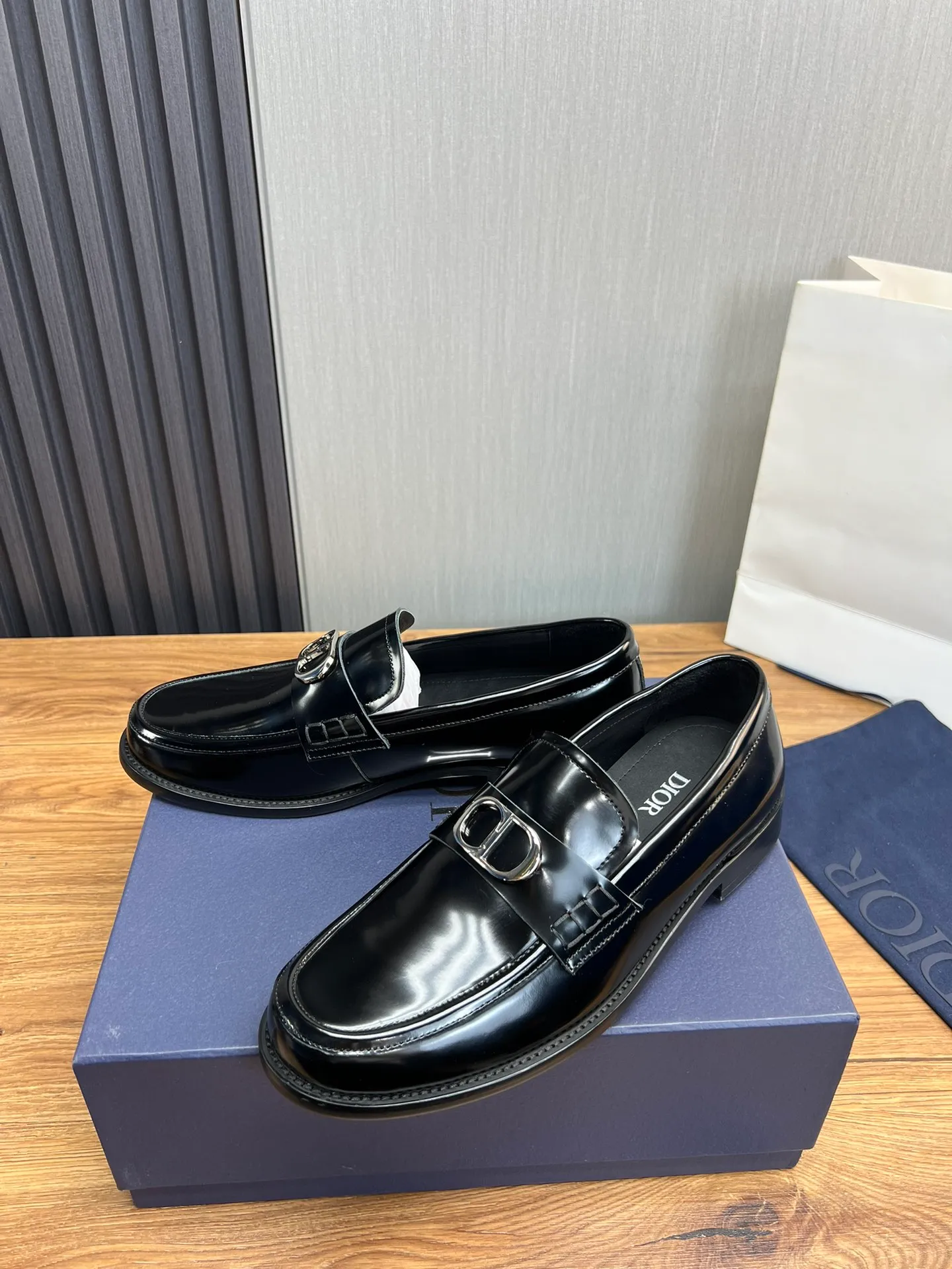 Men's men's shoes💰560💰 Dior men's business casual leather shoes👞all use imported original brand leather, just to create a more comfortable wearing experience, upper: original cowhide➕imported sheepskin lining, original non-slip and wear-resistant rubber outsole✔️36-45 (38.45 non-returnable)